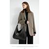 Damen-Tragetasche, Handtasche, PU-Leder, modische Hobo-Umhängetasche mit verstellbarem Schultergurt