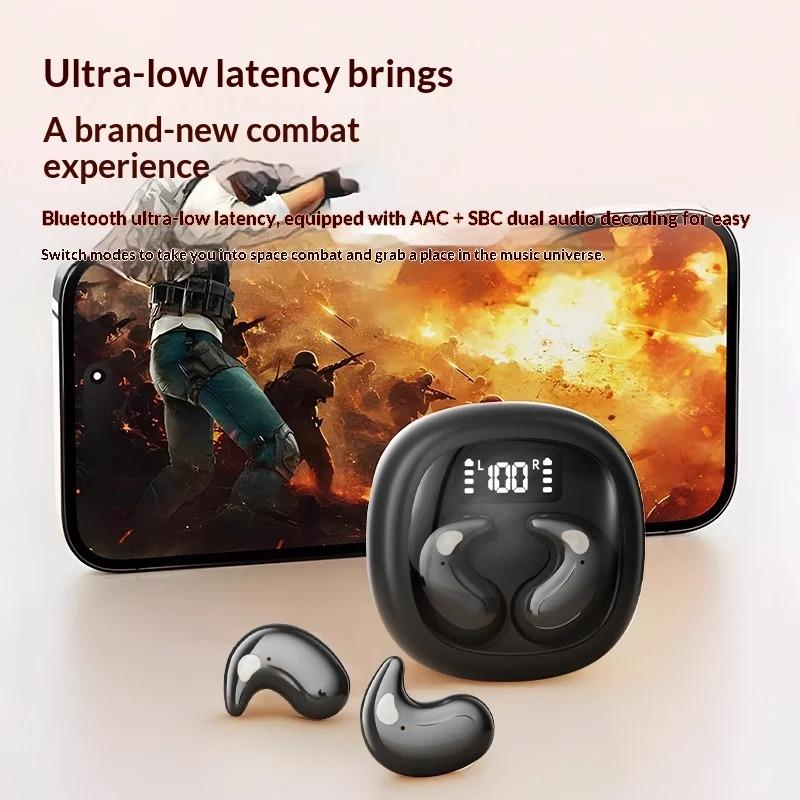 Xiaomi Mini In-Ear Sleep Wireless Bluetooth Earphones Digital Display Headphones with HD Audio Ultra Long Playtime and Microphone