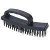 2PCS Brosse métallique industrielle pour décapage, polissage, nettoyage, élimination de la rouille, Accessoires d'outils de nettoyage