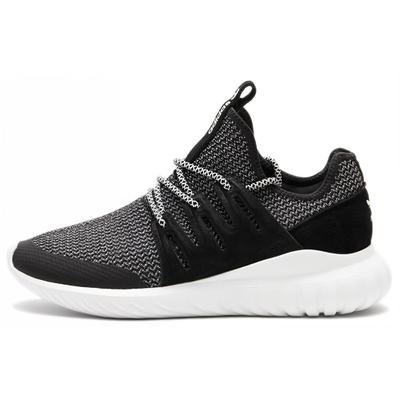 Tubular Cozy Breathable Running Shoes Black White Unisex 'Black White' BA7718