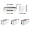 Free Punch Bed Hanging Bag Plastic Sundries Organizer Durable Night Stand Shelves  Desk