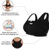 Women Shapewear Bra with Hooks Compression Push Up Underwear Front Closure Lingerie Back Support Sports Bra Post-Surgery Top