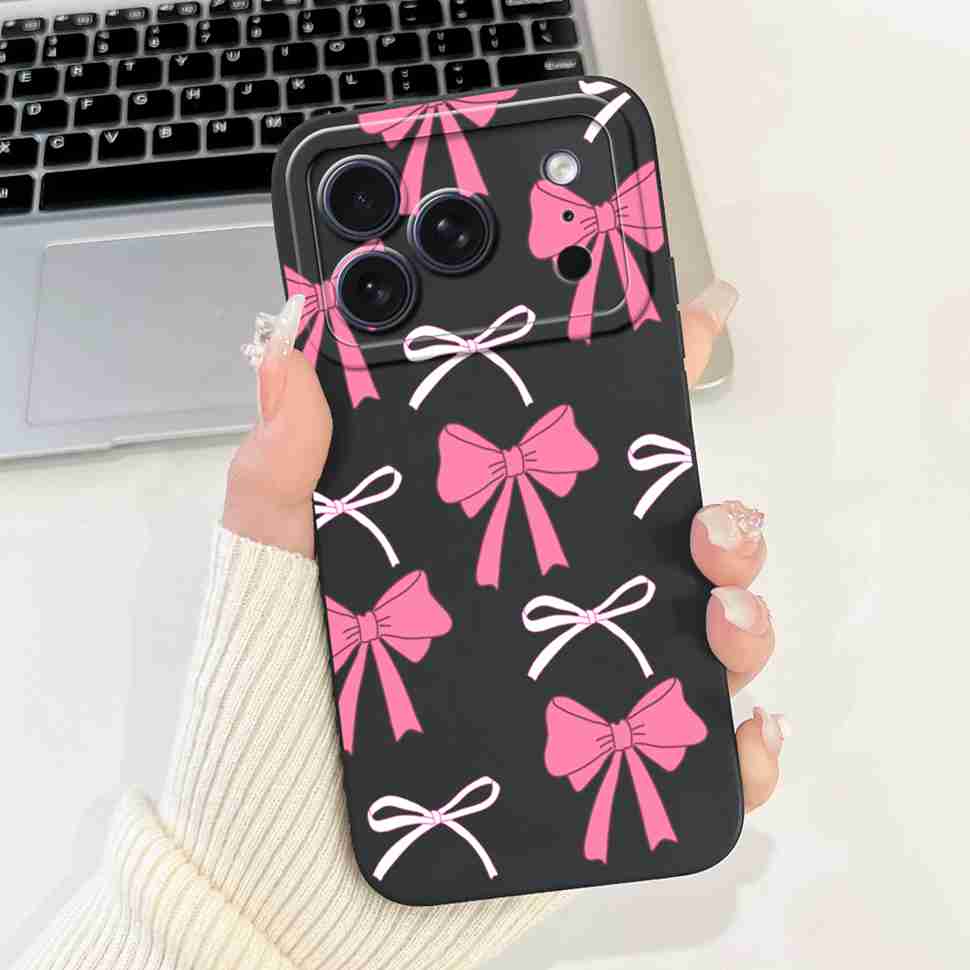For Apple iPhone 17 Pro Max Case Luxury Painted Back Cover 6.56'' Silicone Soft Phone Case For iPhone17 iPhone 17 Pro Max Bumper