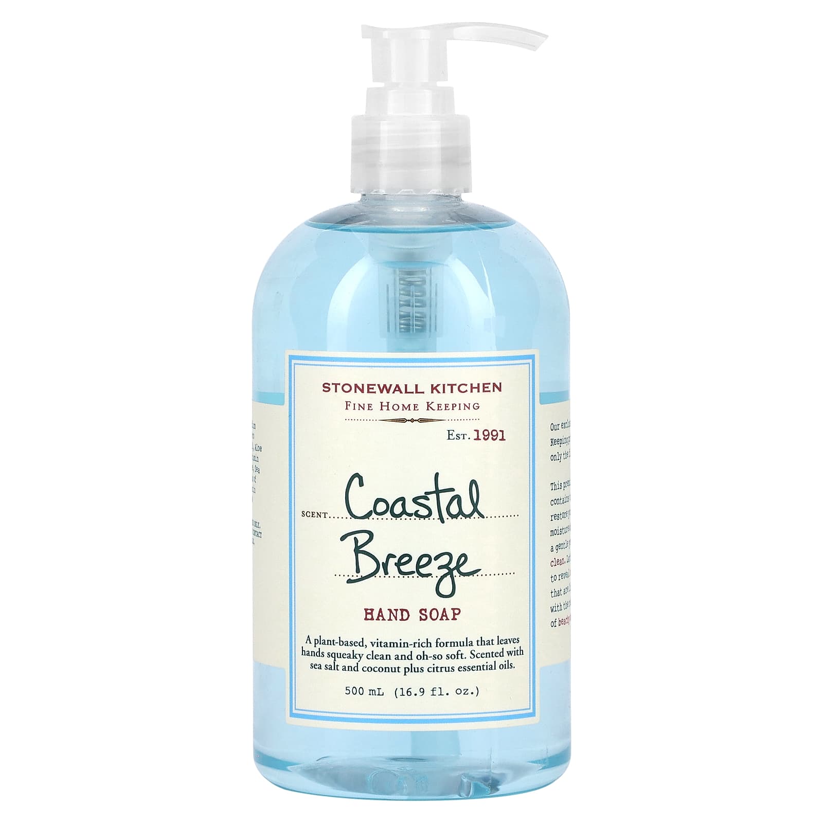 

Hand Soap, Coastal Breeze, 500Ml (16.9Fl Oz)