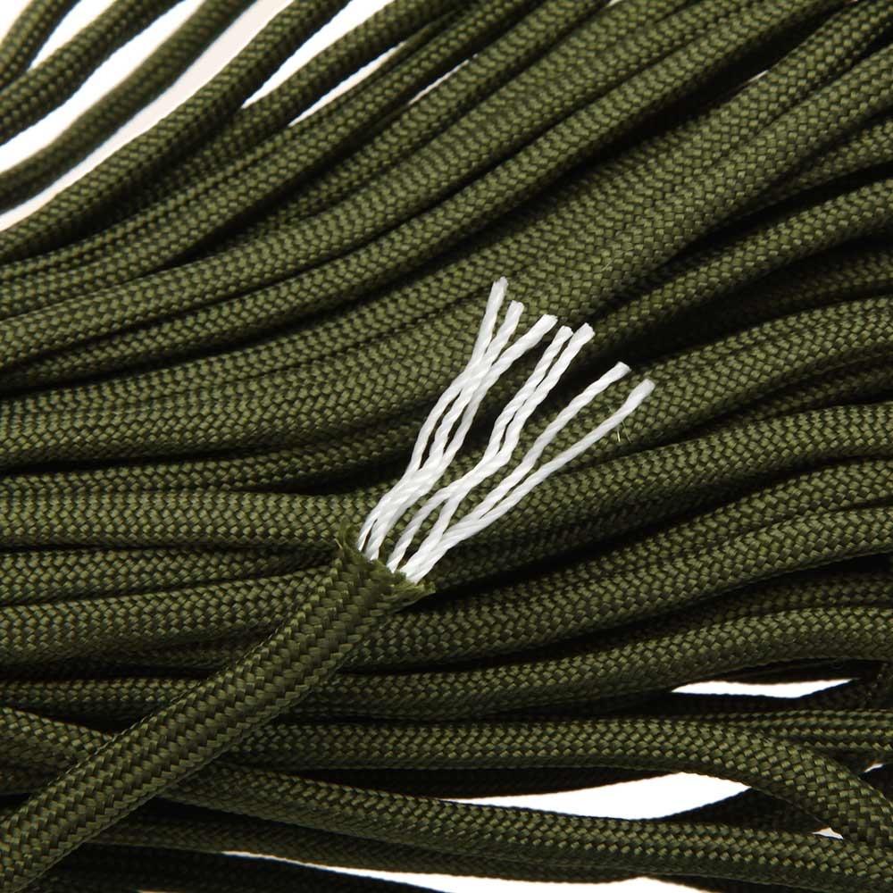 100 FT Parachute Cord 7 Strand Emergency Tool Portable Survival Rope  Camping Gear