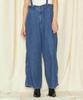 Lee Denim Pants with Size Used Women's Suspenders, M,