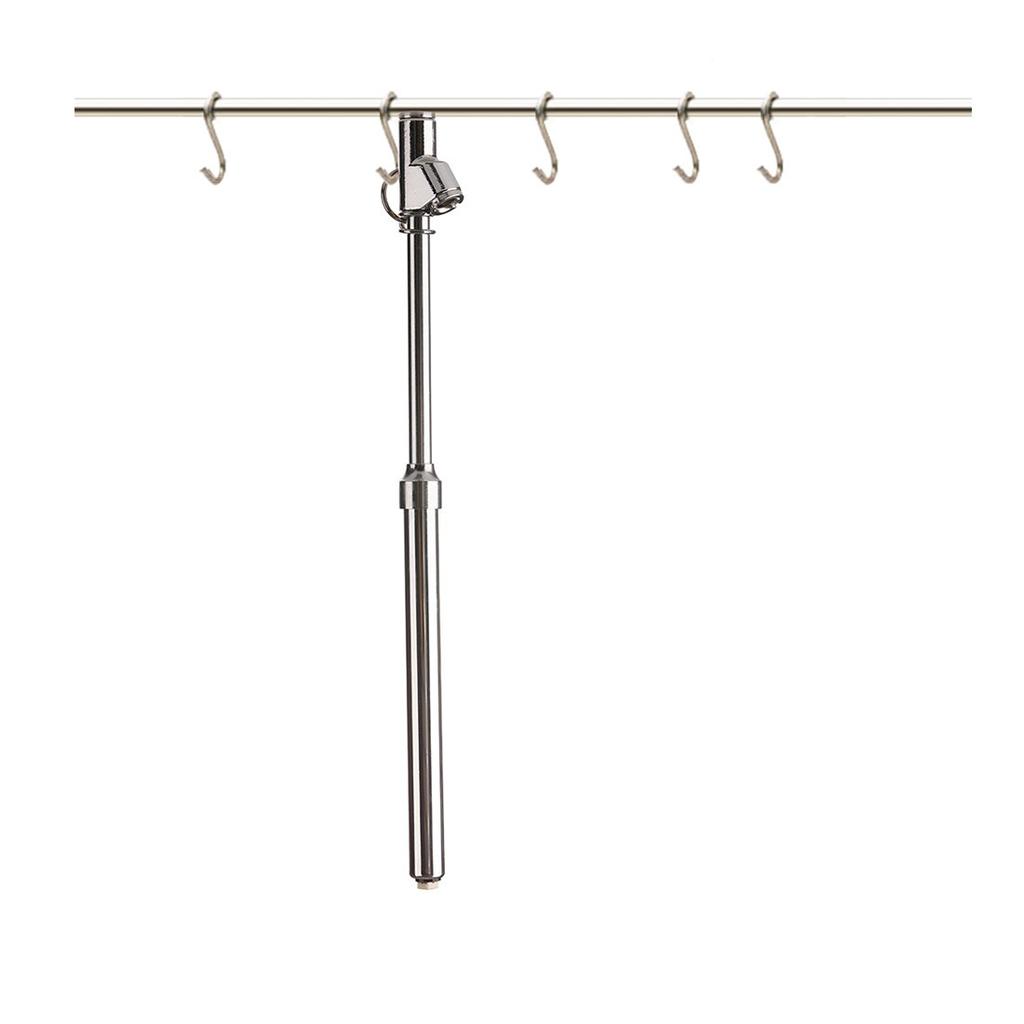 CZC AUTO Tire Pressure Gauge, Straight-on Foot Dual Head Chucks Auto Service Gage, Heavy Duty Air Gauge 10-150PSI 100-1000KPa for Car Truck RV Van (1