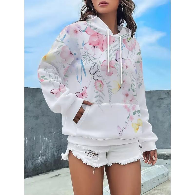 Women's Casual Sports Hoodie Sweatshirt