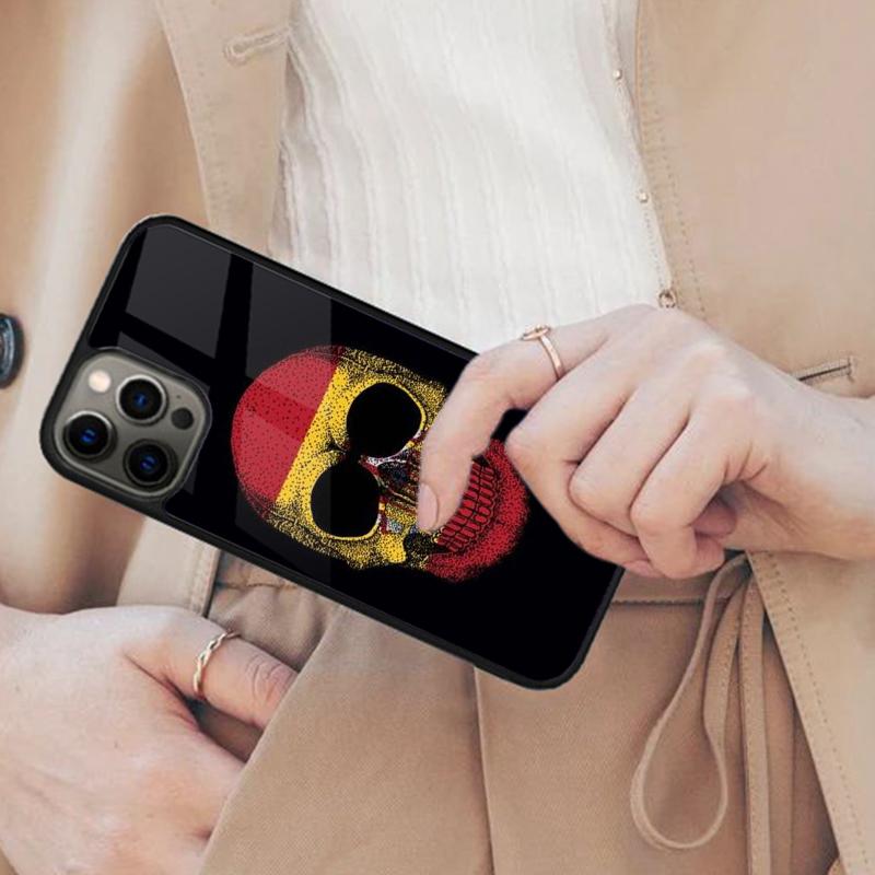 Spain Flag Magnetic Phone Case For APPLE iPhone 17 Air 16 14 13 12 Pro Max 15 Plus Wireless Charge With MagSafe Cover