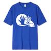 Men Women Funny Rabbit Shirt Animal Bunny Lover Shadow Play Pun Gift T-Shirt Oversized Tops Cotton T Shirt