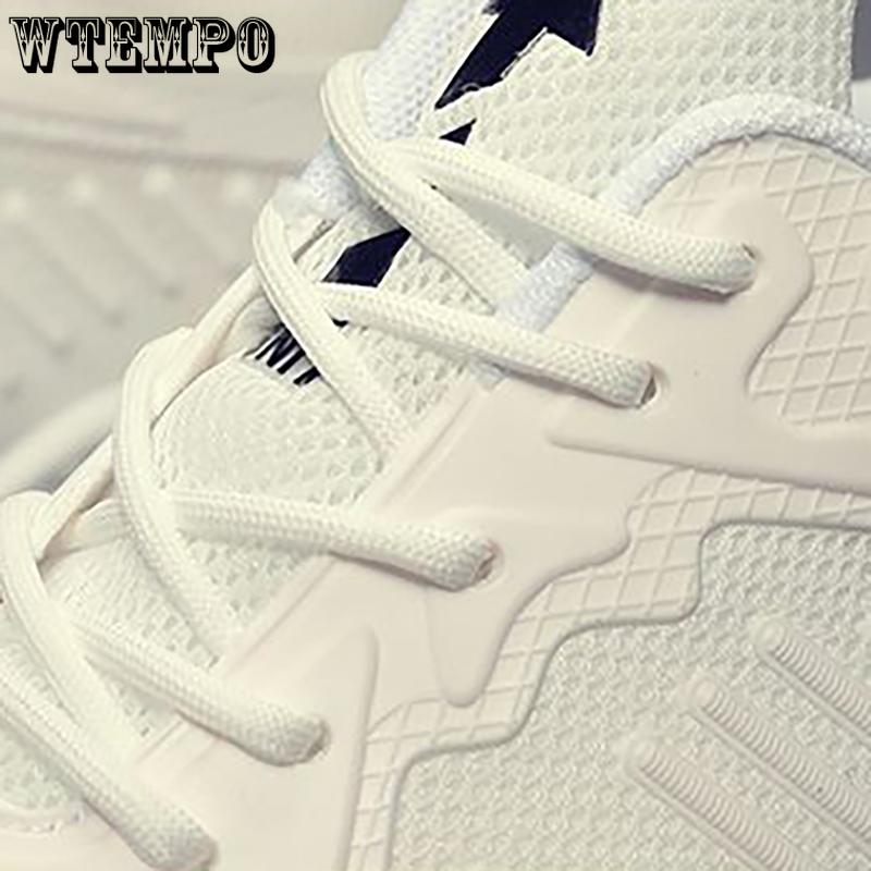 WTEMPO Letní tenisky Pánské outdoorové prodyšné sportovní boty ze síťoviny Neklouzavá tlustá podrážka měkká spodní část Běžné běžecké boty