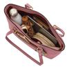 Coach Station 35 Zipper Closure Signature Canvas Tote Bag Shopping Bag Exquisite Pebble Grain Leather Shoulder Bag Large Women Tote Pink CDL99-IMPEO