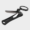 Nagelknipper en Teennagelknipper Trimmer met Glazen Schoonheidstool Draagbare Trimmers voor Nauwkeurig Knippen