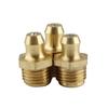 15 pezzi/set set di ingrassatori M6 M8 M10 kit di raccordi per ugelli per olio in ottone filettato nippli per ingrassatori dritti