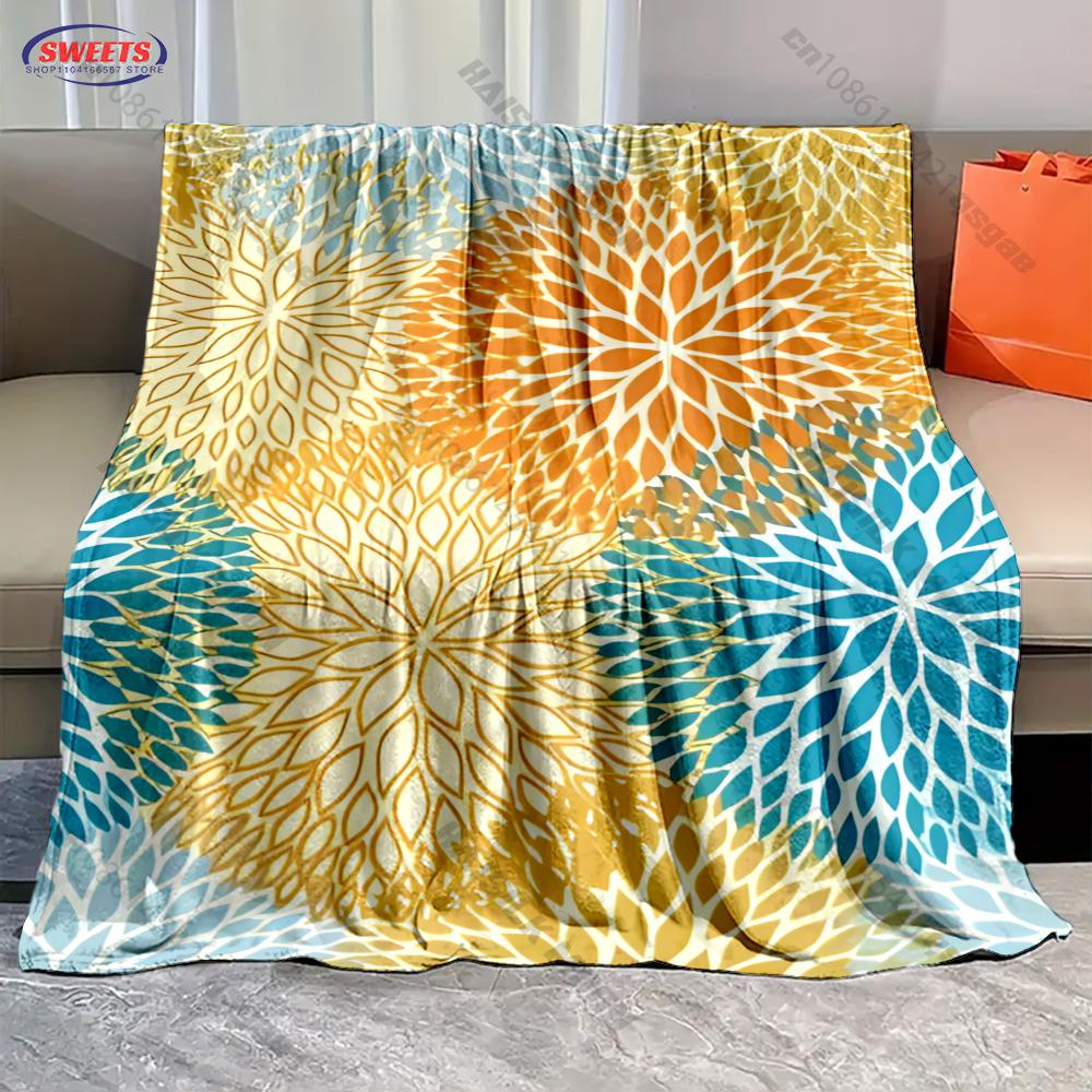 Aquarell-Blumenmuster-Decke Zimmer Sofa Dekorative Decke Mehrere Größen Mehrere Szenen Verfügbar Top 10 Weihnachtsgeschenke Schneller Versand