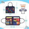 Toddler Busy Board Toddler Activities Board - Educational Learning Toys for Toddlers