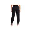 Under Armour Motion Cold Weather Solid Color Fashion Comfortable Sports Lace-Up Casual Pants Women bottoms Black 1386714-001
