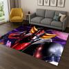 Retro Cartoon UFO Robot Grendizer Anime Carpet Rug for Bedroom Living Room Sofa Doormat Home Decor,Kid Game Area Rug Non-slip