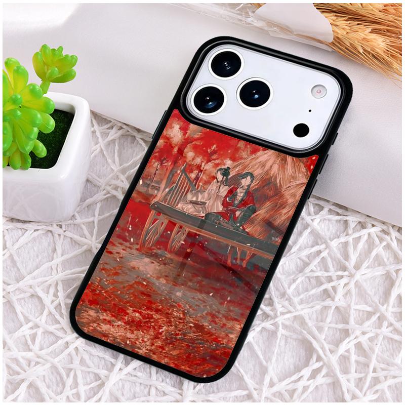 Anime Tian Guan Ci Fu Phone Case for iPhone 17 Air 16 15 11 12 14 13 Pro Max Shockproof Cover
