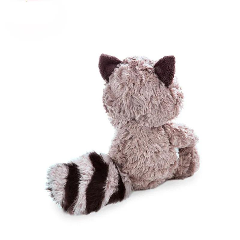25-35cm Gray Raccoon Plush Toy Lovely Raccoon Cute Soft Stuffed Animals Doll Pillow for Girls Children Kids Baby Birthday Gift