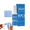 30ml Glasses Anti-Fog Cleaning Spray Portable Glass Polish Maintains Lenses Clear Vision Quickly Removes Stains