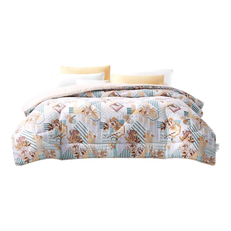Fuanna Antibacterial All-Season Seven-Hole Fiber Quilt Single 152x210cm