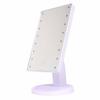LED Vanity Mirror Lighted Vanity Make Up Mirror with 16 LEDs Touch Design Battery Powered Vanity Mirror for Home White