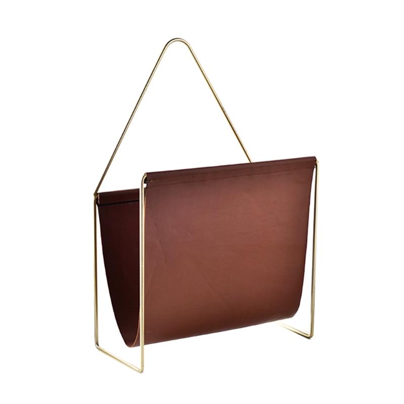 

Настольный держатель для журналов, металлический каркас, полка для газет для дома X3UC