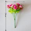 Silk Flower Fake Flower 21 Heads Bouquet Without Vase Rose Artificial Flower  Decorations
