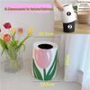 OIMG Tulip Design Round Trash Can Set
