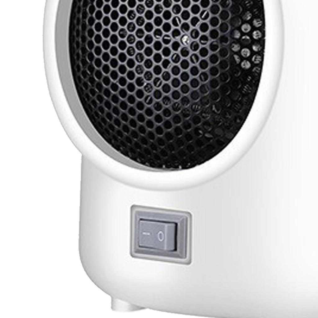 Mini Heater Fast Heating Overheating Protection Small Space Warmer for Home Table White EU Plug 220V
