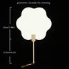 Chinese Rice Paper Fan White Round Fan with Tassels DIYs Blank Fan Decors
