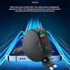 Y2 Car Bluetooth-compatible MP3 Player Voltage Monitor Hands-Free Call Adapter with Type-C + iP Retractable Cables