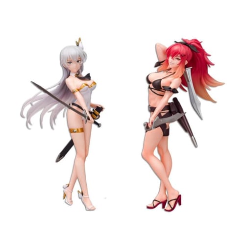 Aleusia Citrus & Surena Lisandera Figure "A Country Old Man Becomes a Sword Saint" Splash Girls Official Approx. 23cm