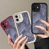 Purple Marble Pattern Phone Case For IPhone 17 Air 15 Pro Max 16 14 13 12 11 Pro Max Shockproof Back Cover 16 15 14 Plus Case
