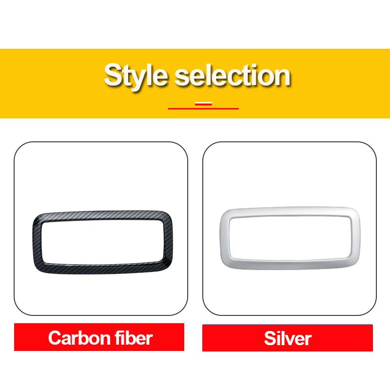 ABS Samochodowe Wnętrze Tylne Lampki do Czytania Osłona Wykończeniowa Ramka Naklejka Dla Toyota Corolla E210 - 2022 12. Akcesoria Dekoracyjne