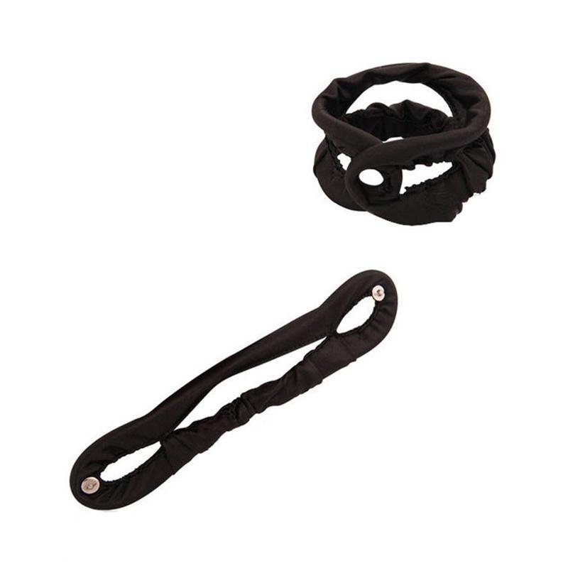 Women's Magic Cotton Hair Disk Hair Device Donut Quick Messy Bun Updo Headwear