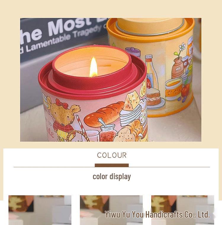 Mori Style Scented Soy Candles Gift Box - Long-Lasting Fragrance for Girls' Birthdays and High-End Bedroom Decor