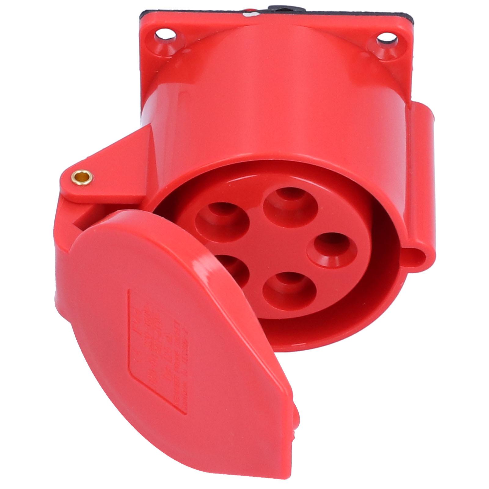 

Industrial Power Socket 5‑Pin 3‑Phase Waterproof Concealed Installation 32A 220‑380V 240‑415V