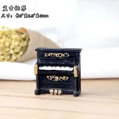 American Country Vintage Nostalgic Mini Camera Radio Piano Designs Ornaments Room Table Home Decoration Accessories