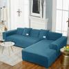 Super Soft Velvet Sofa Cover For Living Room Elastic L Shaped Chaiselongue Corner Couch Slipcover Washable Armchair Sofa Covers