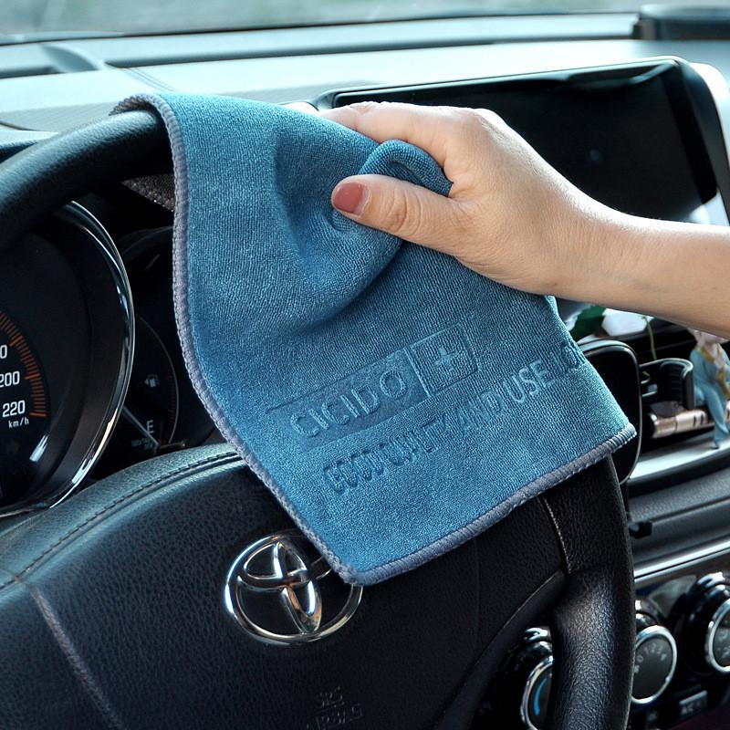 Ultra Soft Microfiber Car Cleaning Towel With Strong Absorption For Outdoor And Garage Use