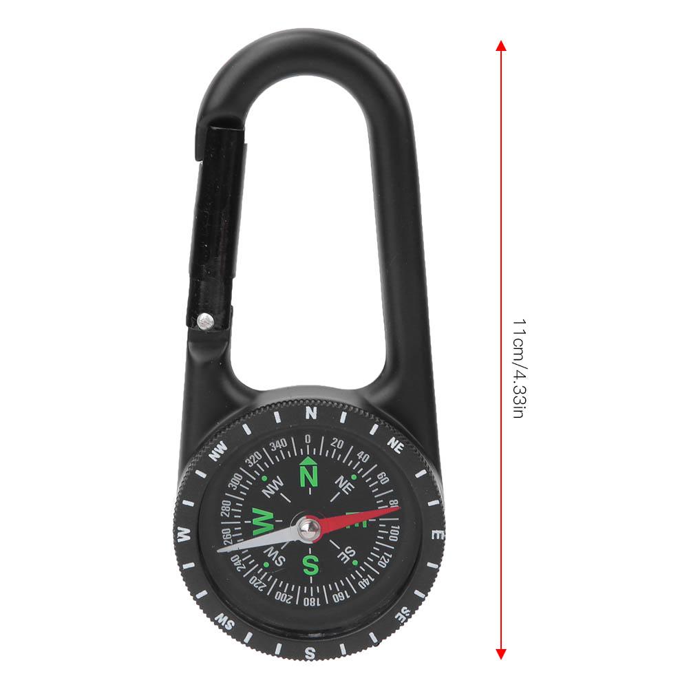 Carabiner , Zinc Alloy, with Graduated , Outdoor Navigation Tools, Compact and Lightweight, for Hiking, Camping, Outdoor Activities