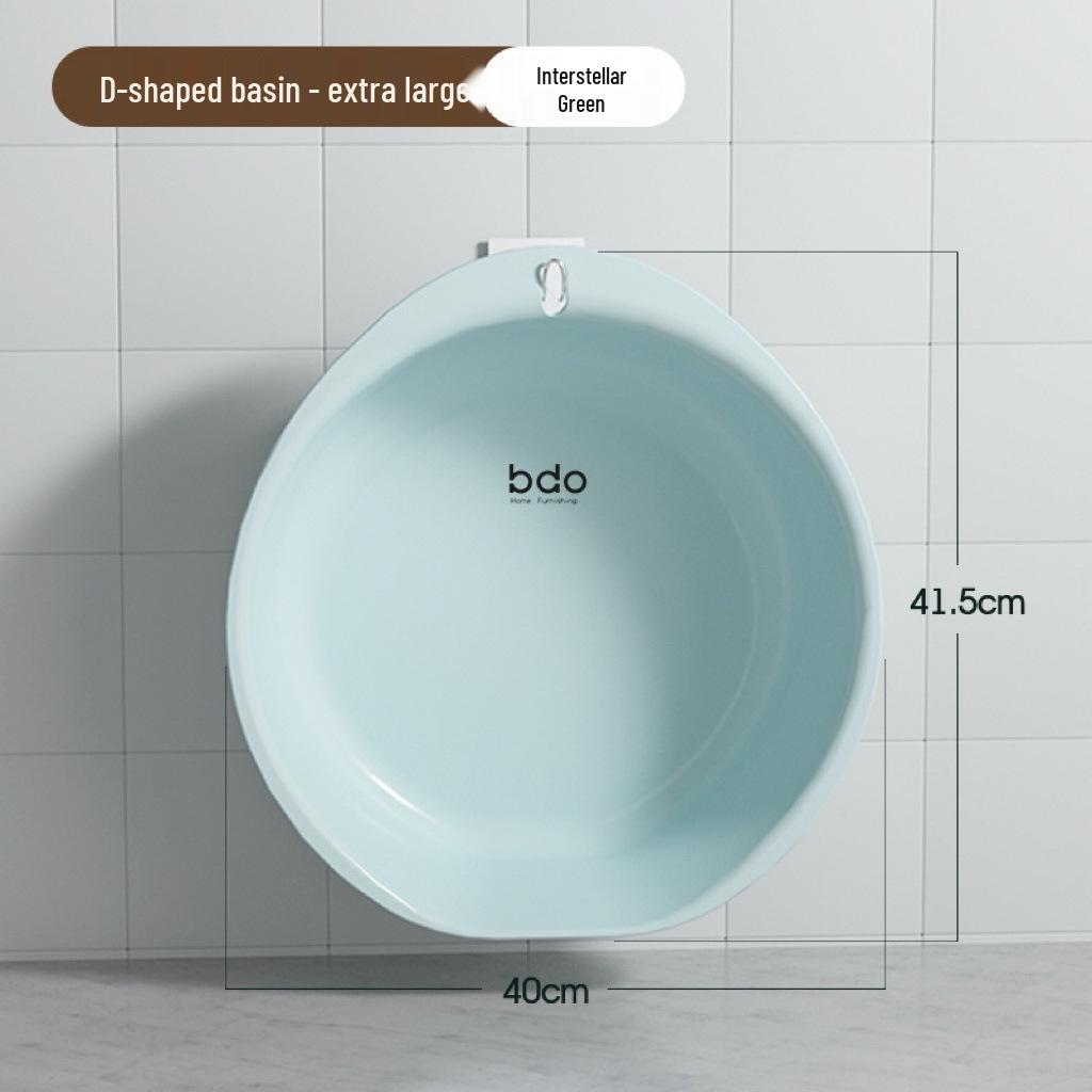 High-Temperature Resistant Wall-Mounted Washbasin for Laundry and Foot Washing