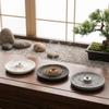 Sturdy Mosquito Coil Holder Round/Triangle Mosquito Coil Tray Incense Base  Tea Ceremony