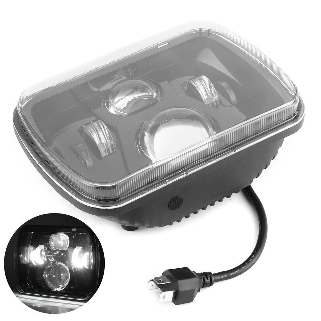 Front Light 5x7 Inch LED Headlight Wide Visibility Heat Dissipation System Spotlight Easy Installation