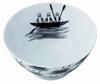 MOOMIN Rice Hattifattener Microwave and Dishwasher Moomin Nordic Day Wedding Made in "Bob Foundation" Bowl, Large, Design, Safe, Merchandise, Style,