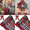 Colorful Christmas Plaid Ribbon Set For Diy Gift Wrapping And Bow Decor