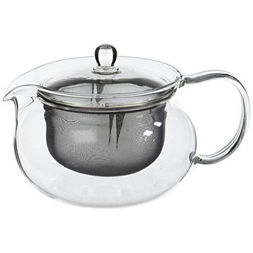 Teekanne - HARIO - CHJMN-45T - Transparentes Glas - Spülmaschinenfest - Zylindrisch