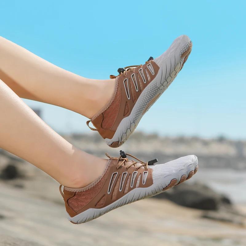 Scarpe da Wading Uomo Asciugatura Rapida Scarpe da Acqua Donna Traspiranti Aqua Controcorrente Antiscivolo Sport Outdoor Resistenti all'Usura Scarpe da Ginnastica da Spiaggia